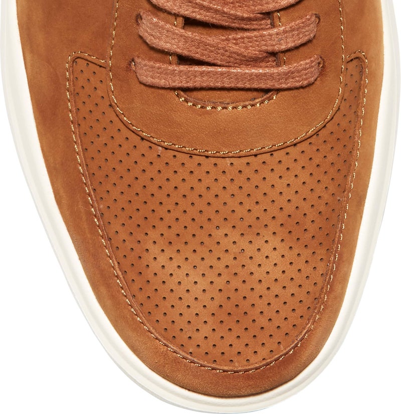 Cole HAAN Mens Grand Crosscourt Modern Perforated Sneaker, British TAN, 13-M US - Image 3